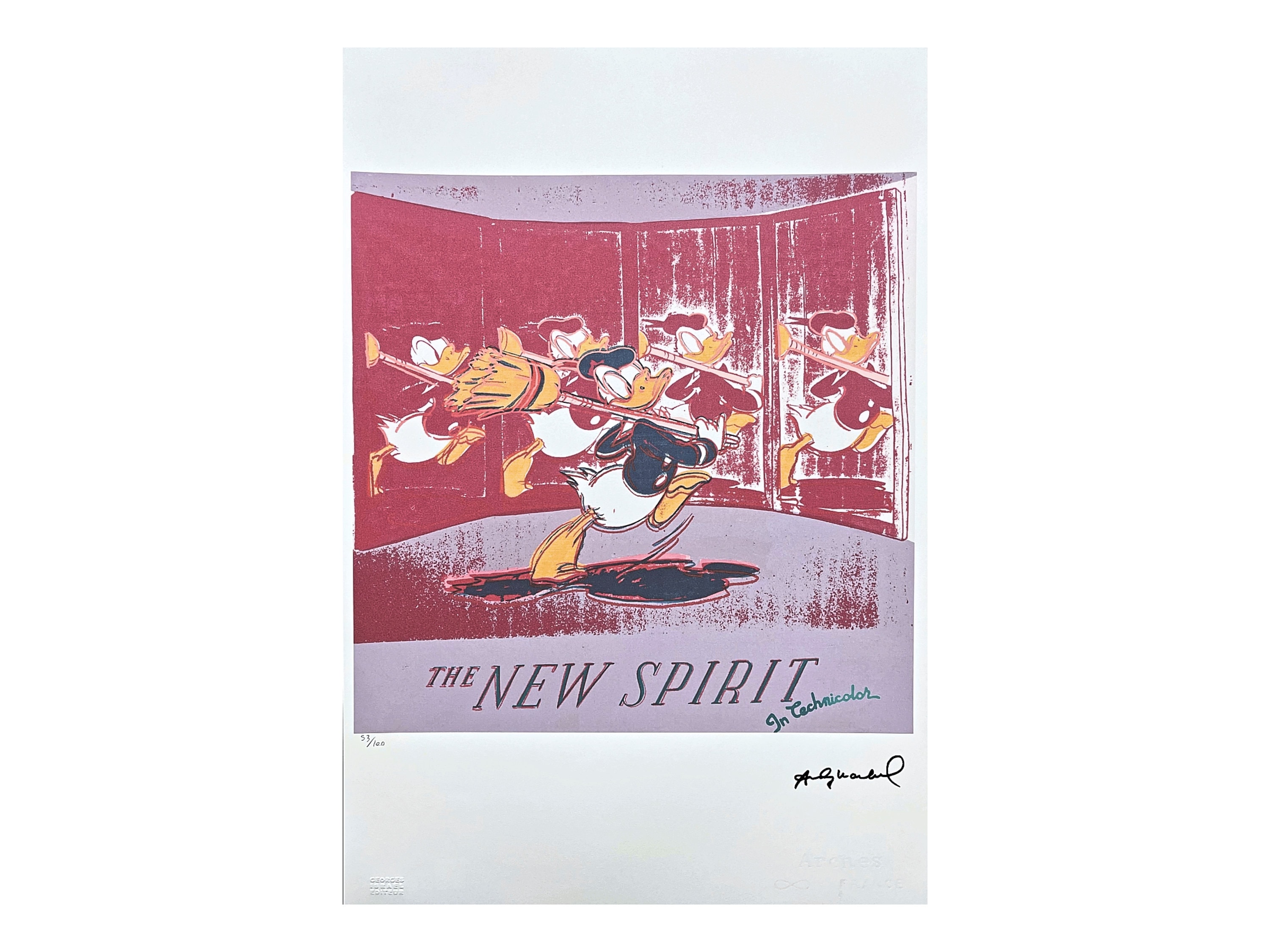 アンディ·ウォーホル The New Spirit (Donald Duck) The New Spirit (donald Duck) - Andy Warhol - WikiArt.org