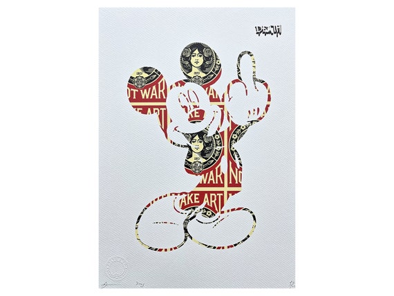 Death NYC Ltd Ed マリオ　シュプリーム Death NYC - Jordan x LV - 45x32 - edition of 100