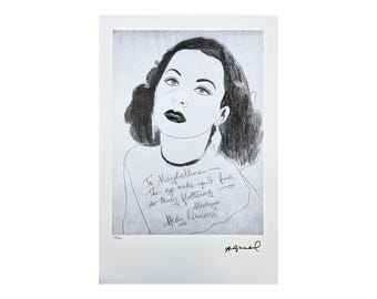 アンディ・ウォーホル「 Einstein」サインF6額装 肉筆手描き il_340x270.7079801566_r472.jpg