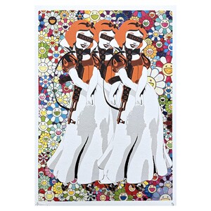 DEATH NYC - Branca de Neve - assinado, certificado (coa), edição limitada, datado, 32 x 45 cm,#deathnyc #arte #giclée