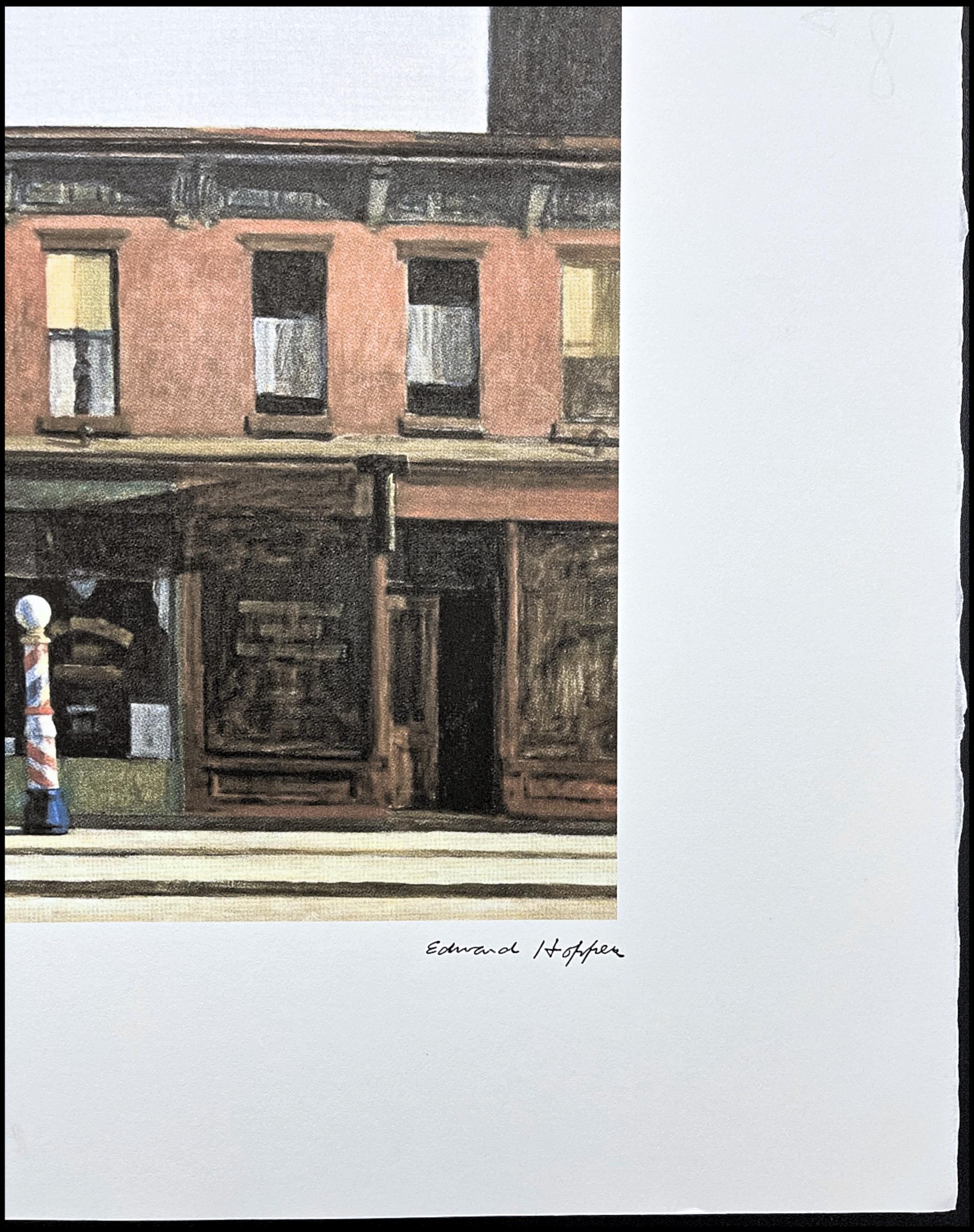 EDWARD HOPPER - Early Sunday Morning - Signed, Numbered Edition 25