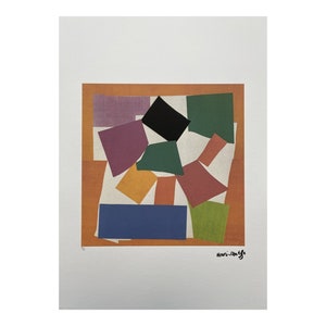 HENRI MATISSE - The Snale - signed, numbered edition 20/75, 50 x 70 cm #henrimatisse #artprint #modernart #artwall #artgift