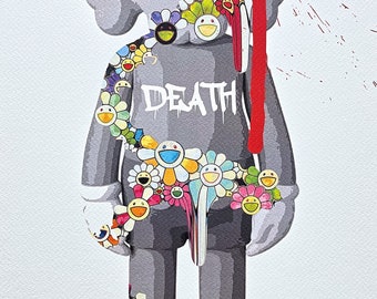Death NYC Framed 14x20in Pop Art Original Limited Edition