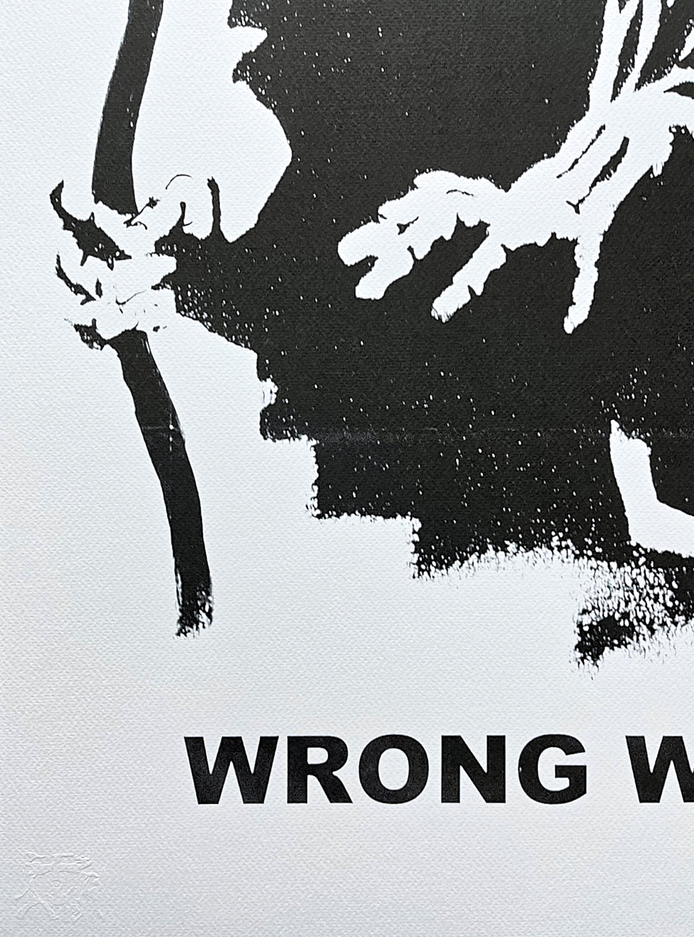 BANKSY - Wrong War - Numbered Edition 115/150, 50 X 70 Cm, #banksy