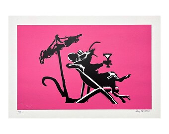 版画 NOT BANKSY /  Riot Not 版画 NOT BANKSY / Riot Not 版画 NOT BANKSY / Riot Not Not