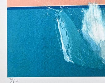 DAVID HOCKNEY - A Bigger Splash - Signed, Numbered Edition 311/500
