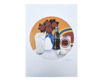 TOM WESSELMANN - Still Life IV - signed, certificate, limited edition 30/450, 50 x 70 cm, #tomwesselmann #popart #artgift #artwall