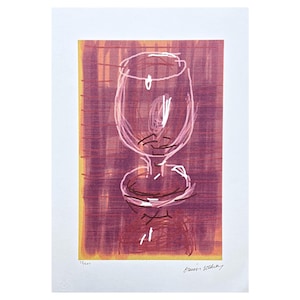 DAVID HOCKNEY - Digging up glass - signed, numbered edition 28/500, certificate, 35x50 cm, #artwall #artgift