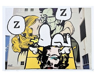 DEATH NYC - Snoopy + Charlie - Signed, Certificate, Numbered