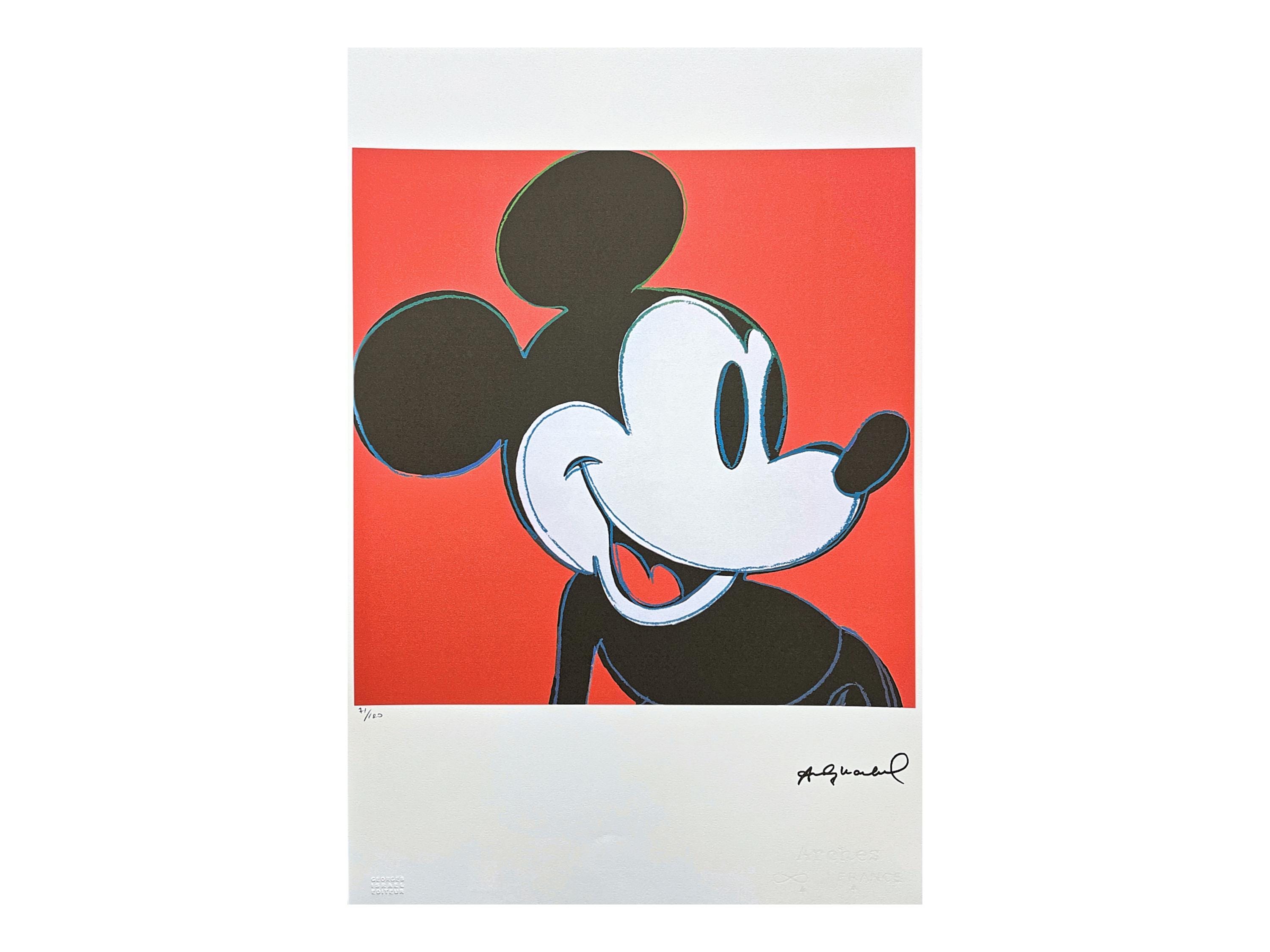 Warhol mickey mouse - Etsy 日本