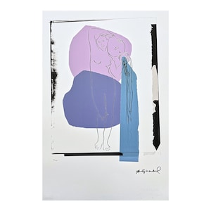 ANDY WARHOL - Aphrodite - signed, numbered edition 14/100, 38 x 56 cm, edition Leo Castelli #warhol #popart