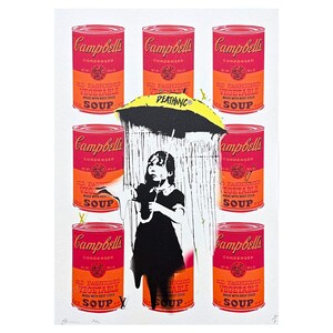 DEATH NYC - Banksy Nola - assinado, certificado (coa), edição limitada, datado, 32 x 45 cm, #deathnyc #arte #giclée #impressão #assinado #banksyart