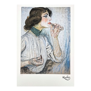 FRANTIŠEK KUPKA - Lipstick - signed, numbered edition 42/350, 50 x 70 cm #frankkupka #kupka #artwall #artprint #artgift
