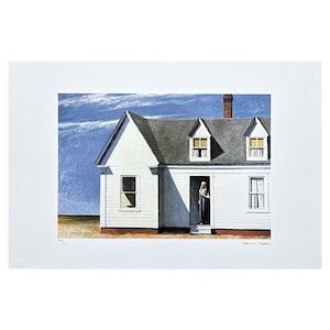 EDWARD HOPPER - High noon - signed, numbered edition 147/150, 57 x 38 cm #edwardhopper #artprint #artgift #artwall