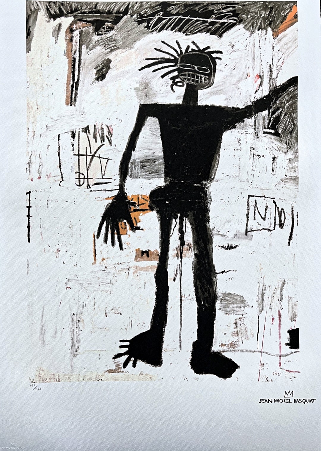 JEANMICHEL BASQUIAT Signed Certificate coa Limited Etsy