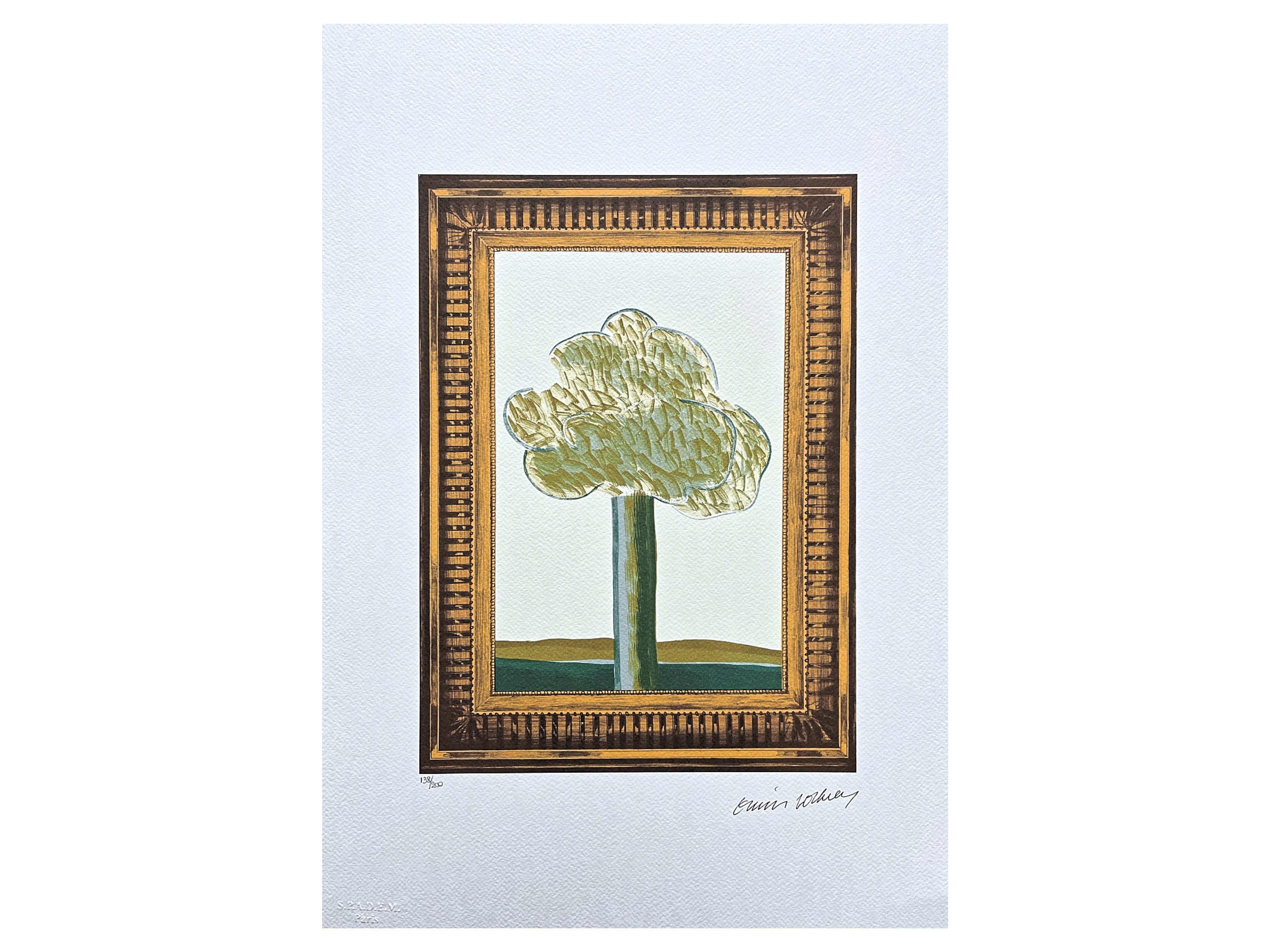 デイヴィッド・ホックニー「アマリリス イン ベース」 デイビッド・ホックニー（David Hockney） 『花瓶のアマリリス