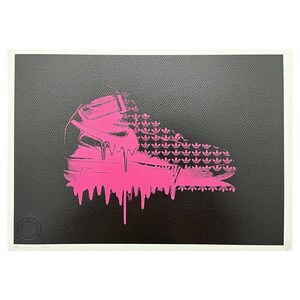 DEATH NYC - Tênis - assinado, certificado, edição limitada, datado, 45 x 32 cm, #deathnyc #arte #giclée #impressão #assinado
