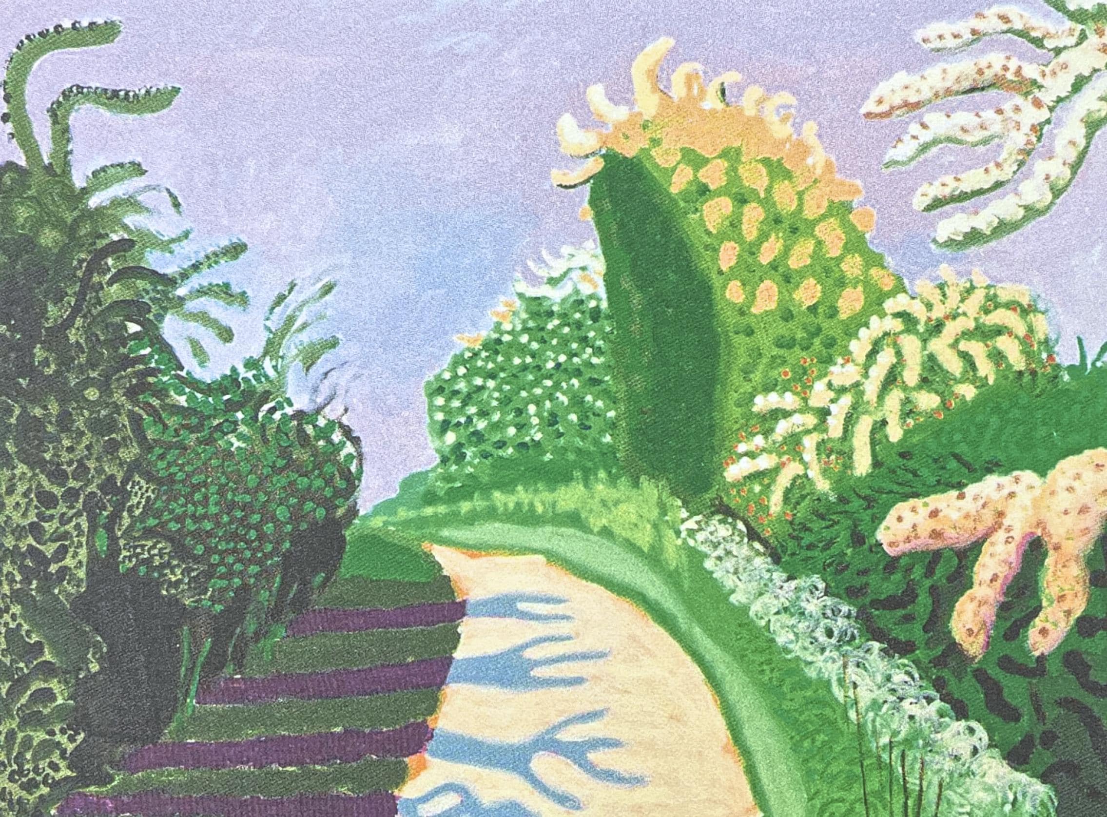 DAVID HOCKNEY - Hawthorn Blossom - Signed, Numbered Edition 35/500