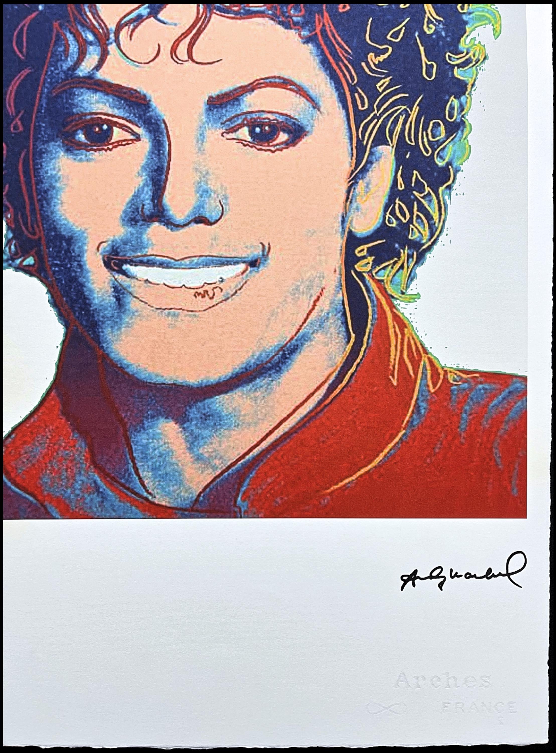 アンディ・ウォーホル - マイケル・ジャクソン - サイン入り、番号入り