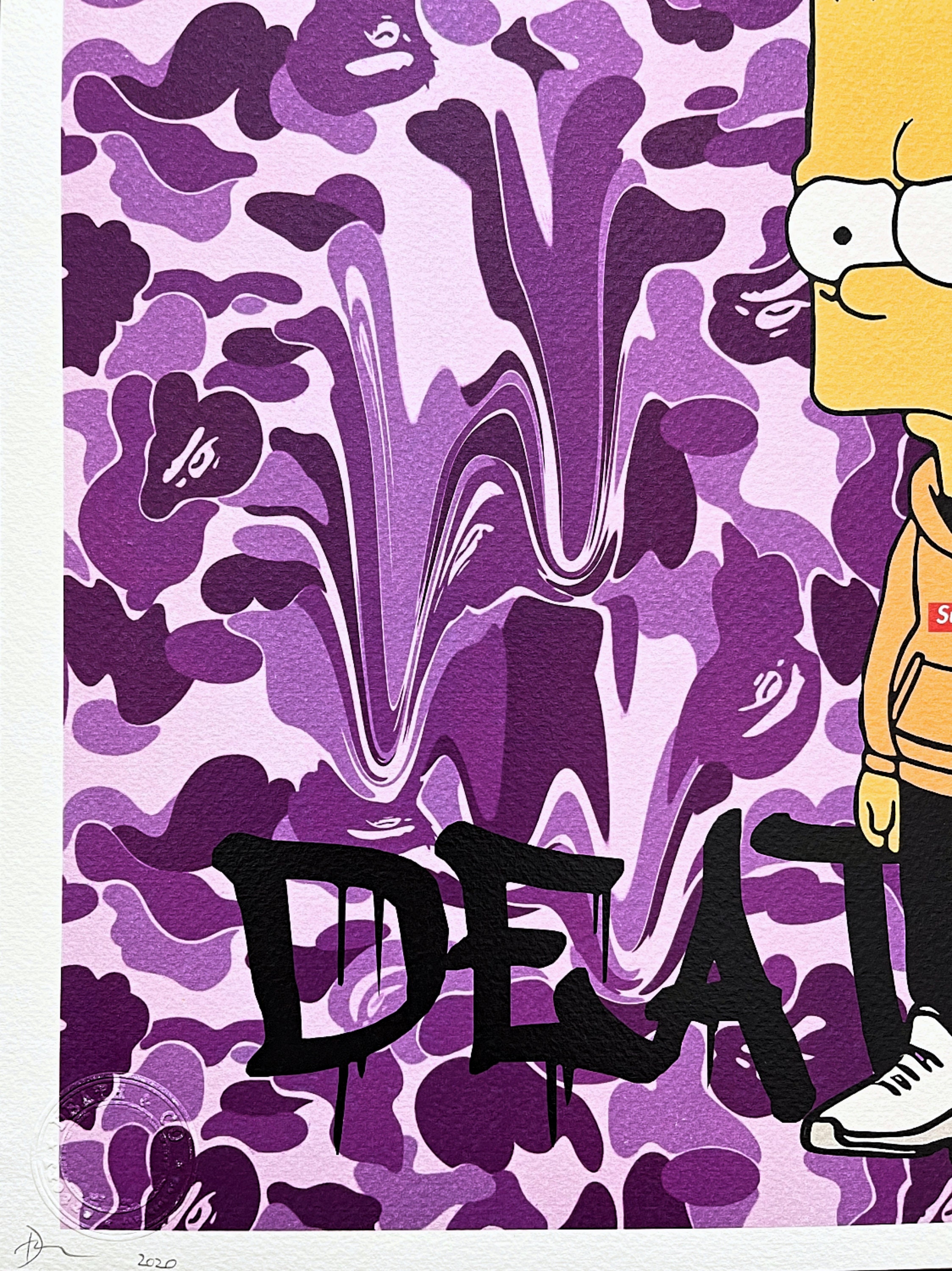 DEATH NYC - Bart Simpson - Signed, Certificate (coa), Numbered