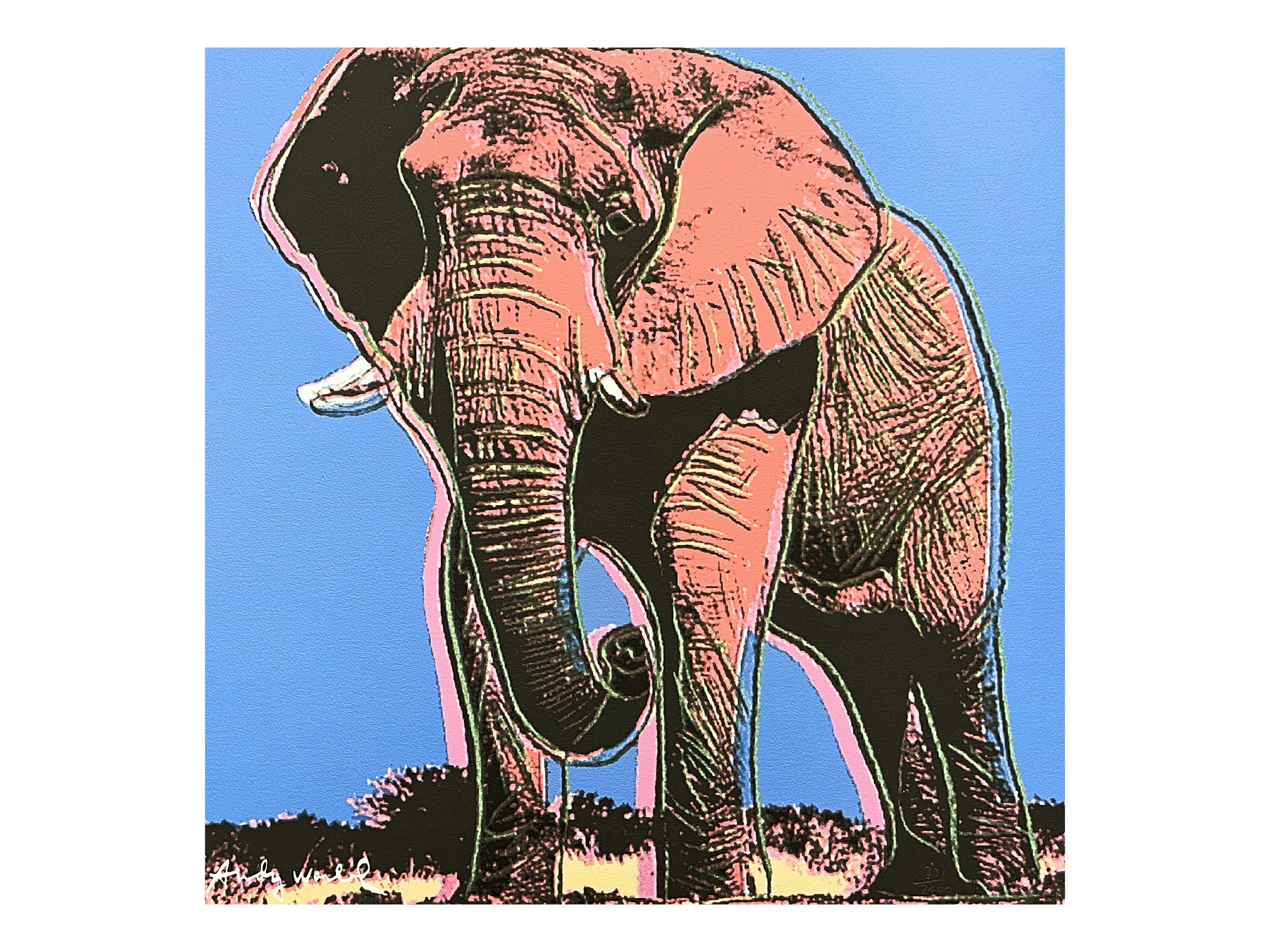 Andy Warhol Elephant - Etsy
