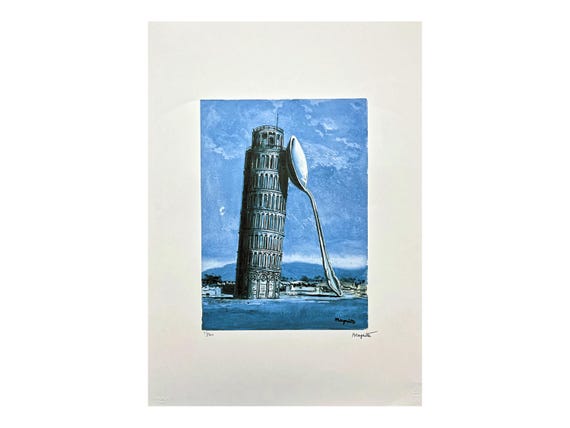 RENÉ MAGRITTE - La Nuit De Pise - Signed, Numbered Edition 53/100