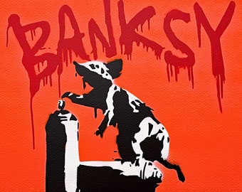 絵画 Not Banksy No3 NOT BANKSY NOT WARHOL NOT DUCHAMP Manky Duchol Edition – L-13