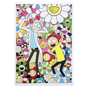 DEATH NYC - Rick e Morty - assinado, certificado, numerado - edição limitada, datado, 32 x 45 cm, #deathnyc #arte #giclée #assinado