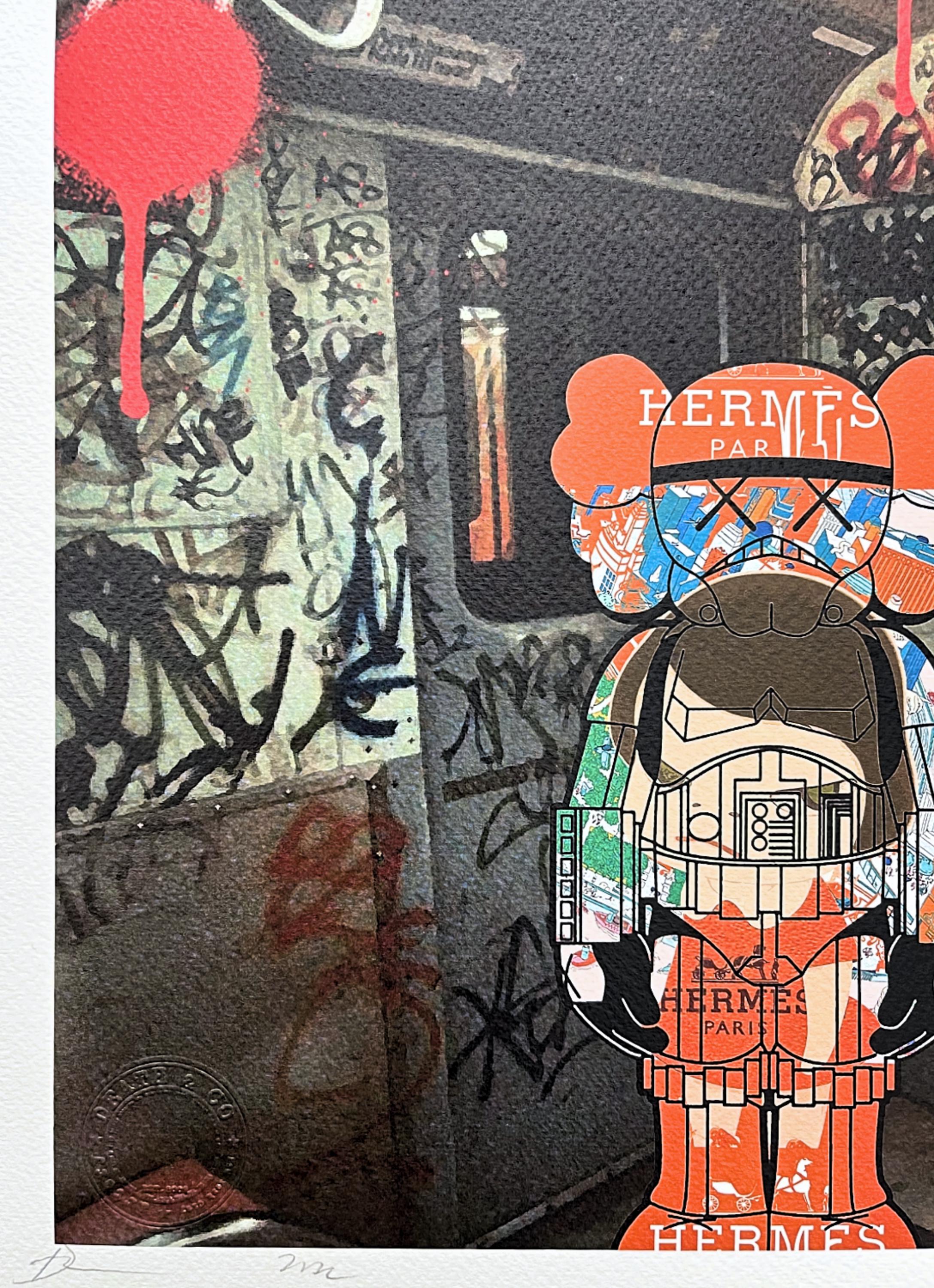 DEATH NYC - 駅 - 署名入り、証明書 (COA)、番号入り - 限定版