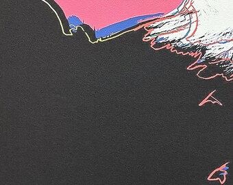 アンディ・ウォーホル - 白頭鷲 - 署名入り、証明書付き、限定版 305