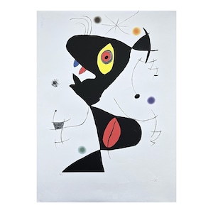 JOAN MIRÓ - Oda and Joan Miró - signed, certificate, limited edition 106/150, 56 x 76 cm, #joanmiro #miro #artwall #artgift #art