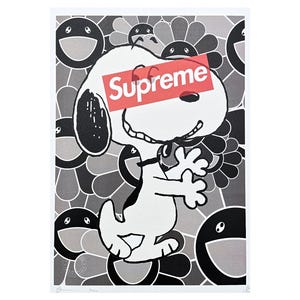 MORTE NYC - Snoopy - assinado, certificado (coa), edição limitada, datado, 32 x 45 cm, #deathnyc #giclée