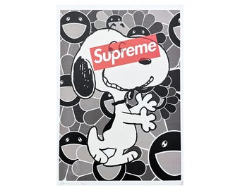 【DEATH NYC】Snoopy×Supreme worldwide limitation 100 sheets DEATH NYC Snoopy SNOOPY