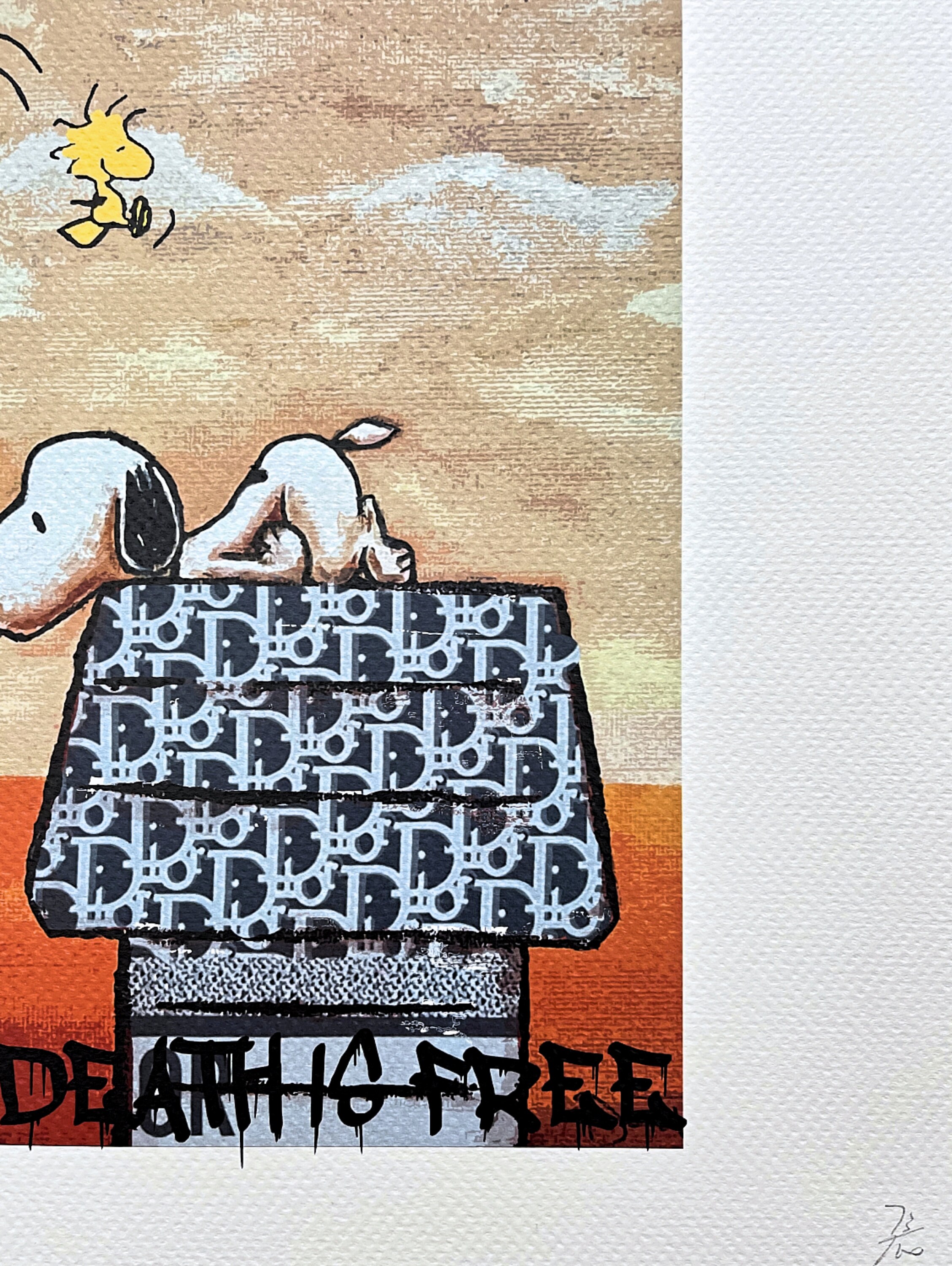 DEATH NYC - Snoopy + Charlie - Signed, Certificate, Numbered