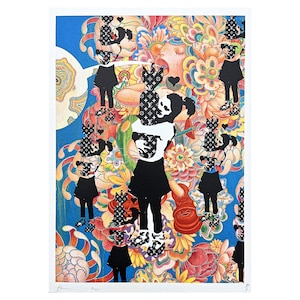 DEATH NYC "Banksy art" assinado, certificado (coa), edição limitada, datado, 32 x 45 cm, #deathnyc #arte #giclée #impressão #assinado #banksy
