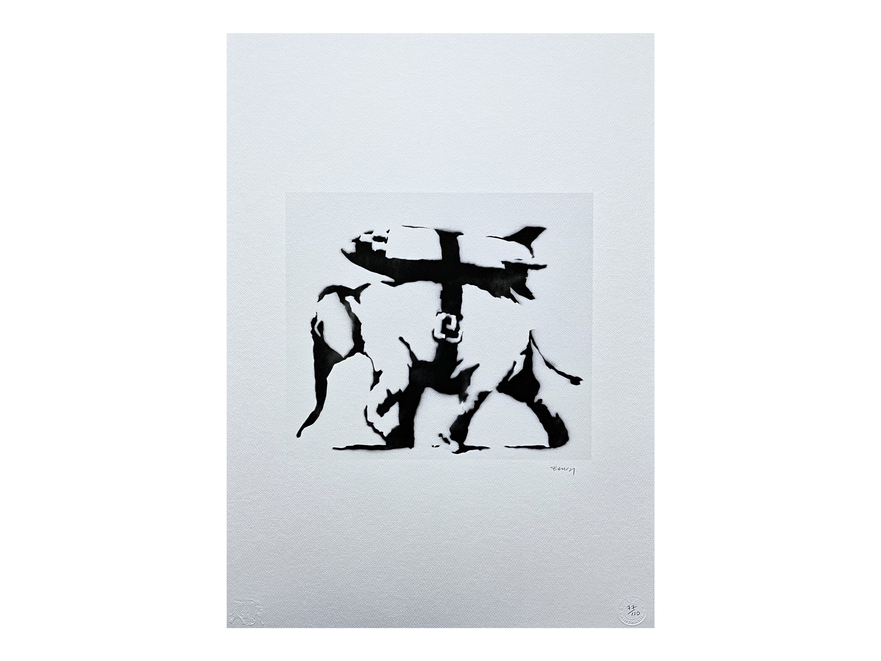 Elephant with Bomb ORIGINAL Ver. バンクシー Medicom x SYNC Banksy ~ Elephant with Bomb White Version | eBay