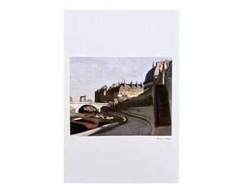EDWARD HOPPER - Le quai des grands augustins - signed, numbered edition 92/150, 38 x 57 cm, #edwardhopper #artprint #artgift #artwall #art