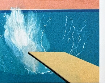 DAVID HOCKNEY - A Bigger Splash - Signed, Numbered Edition 311/500
