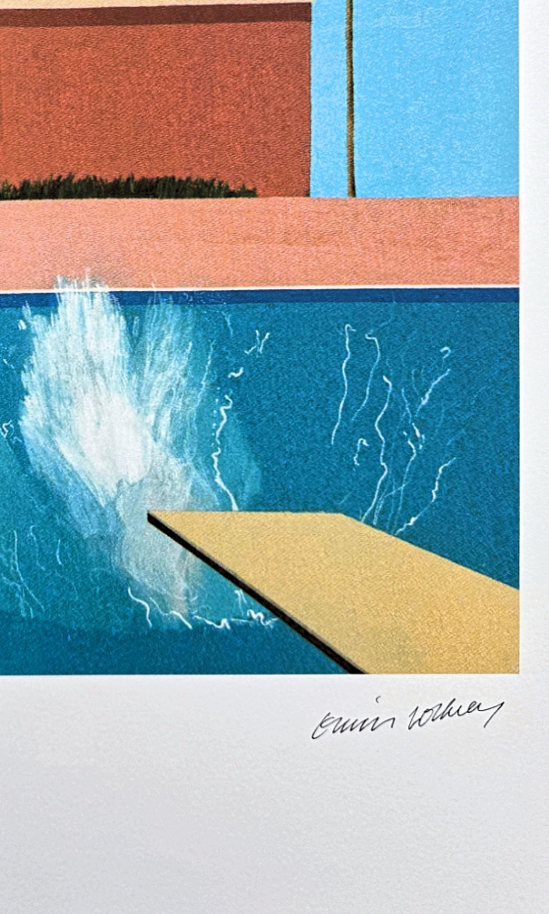 DAVID HOCKNEY - A Bigger Splash - Signed, Numbered Edition 311/500
