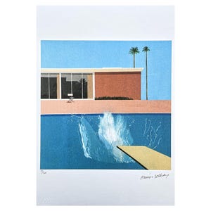 David Hockney a Bigger Splash - Etsy
