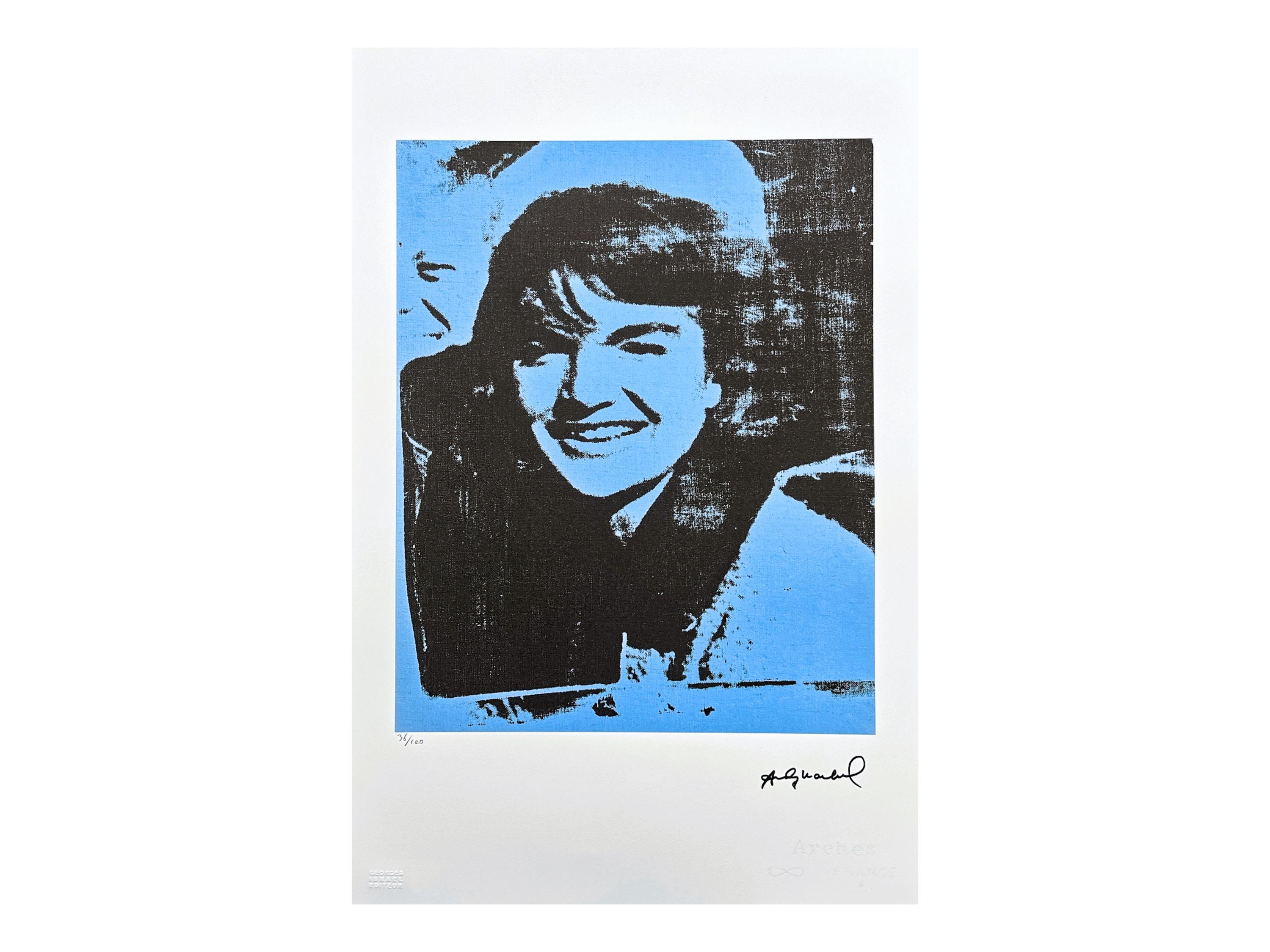 NIFTY／Andy Warhol ANDY WARHOL - Jackie Kennedy - Signed, Numbered Edition 36/100, 38