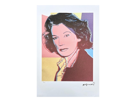 Lithographie Signée Andy Warhol - Debbie Harry - Certifiée Leo Castelli, édition Limitée Années 1980