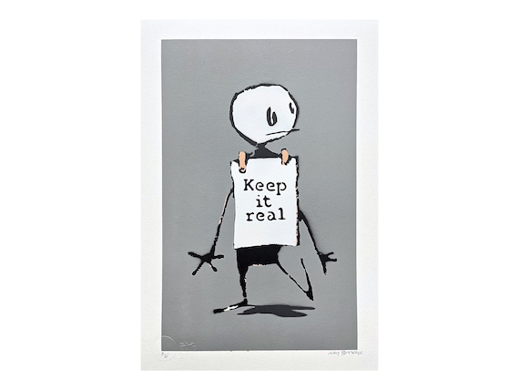 洋書 BANKSY KEEP IT REAL Keep It Real, 2000-2002 - Banksy Explained