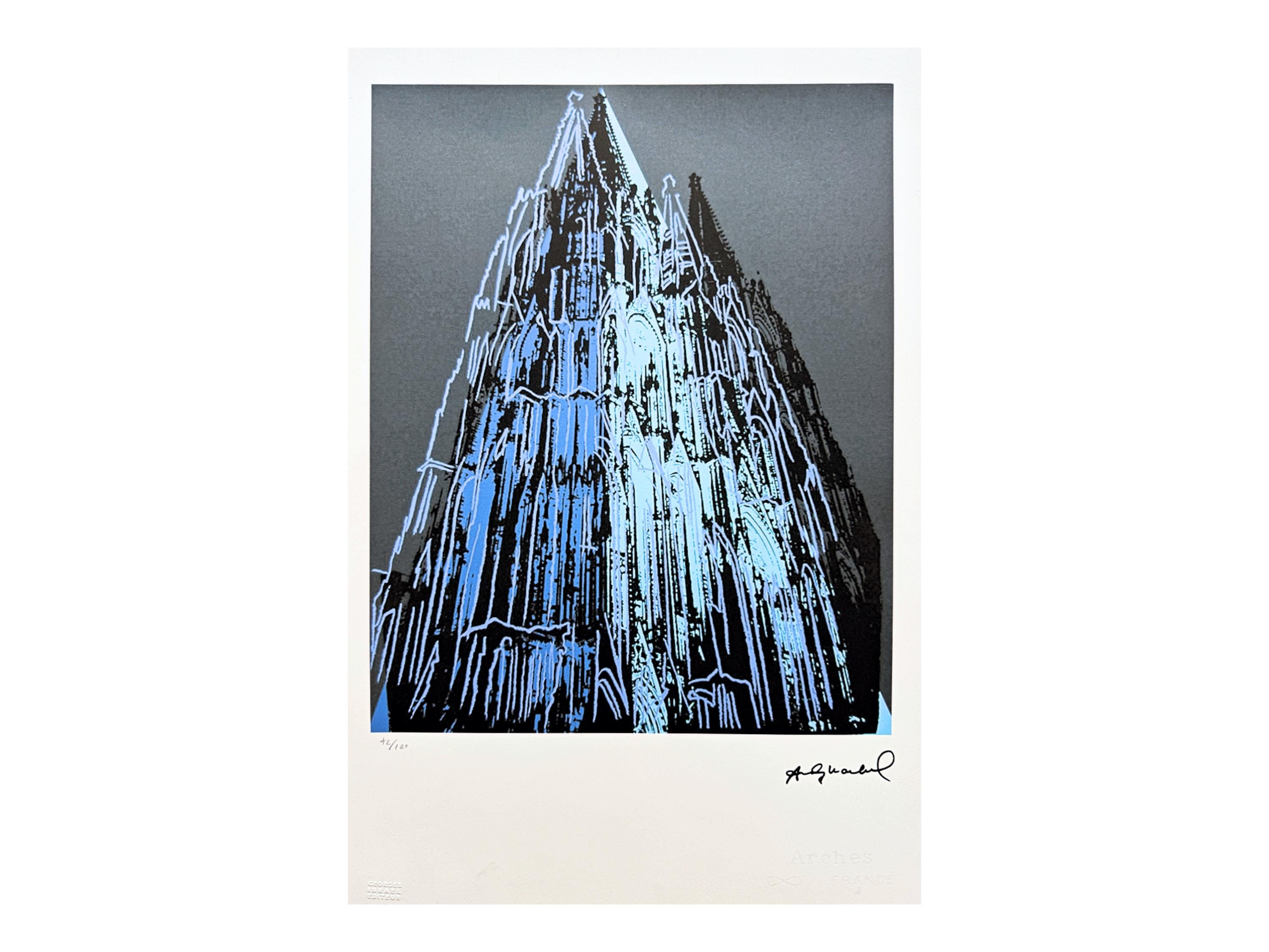 現代アート　小岩敬之　直筆サイ『ワ・タ・シ・コ・ワ・レ・ル・ヨ』油彩 0603O ANDY WARHOL - Cologne Cathedral - Signed, Numbered Edition 42/100