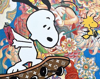 DEATH NYC -snoopy - Signed, Certificate (coa), Numbered - Limited