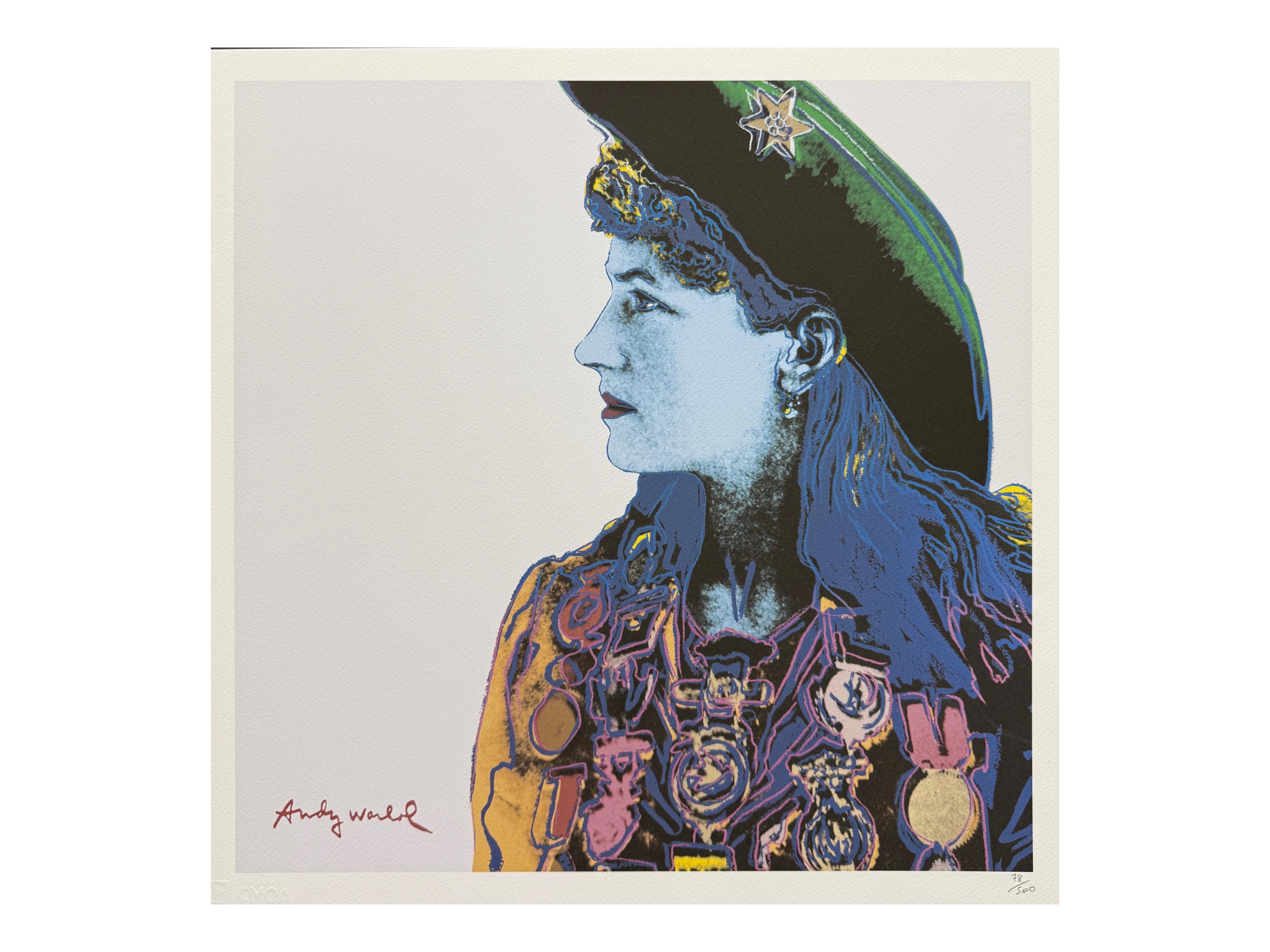 NIFTY／Andy Warhol ANDY WARHOL - Annie Oakley - Signed, Numbered Edition 78/500, 50 X