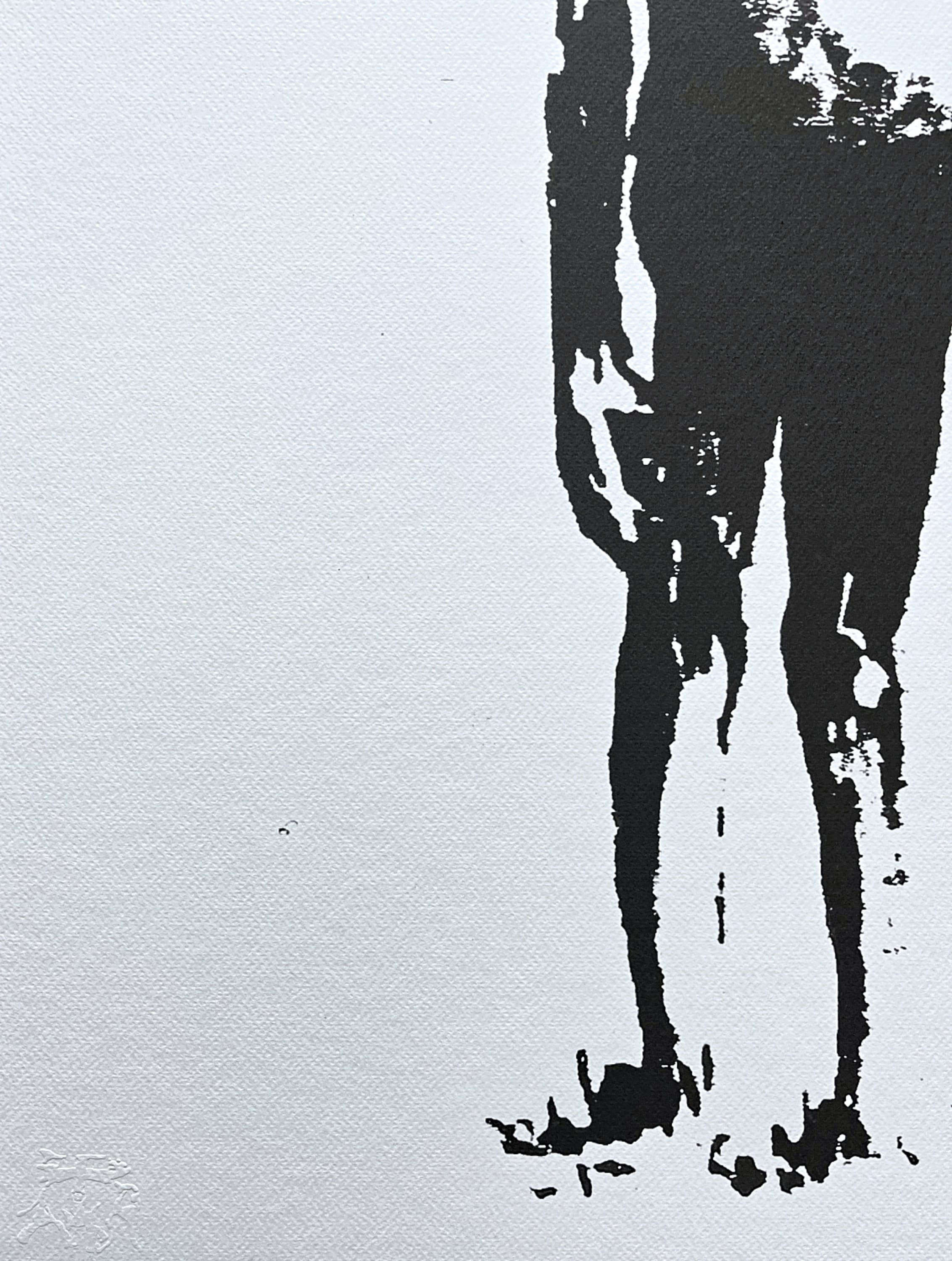 BANKSY - Skinny Kid - Numbered Edition 67/150, 50 X 70 Cm #banksy