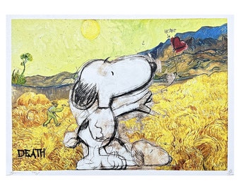 【DEATH NYC】Snoopy＆ロイ・リキテンスタイン DEATH NYC - Snoopy + Charlie - Signed, Certificate, Numbered