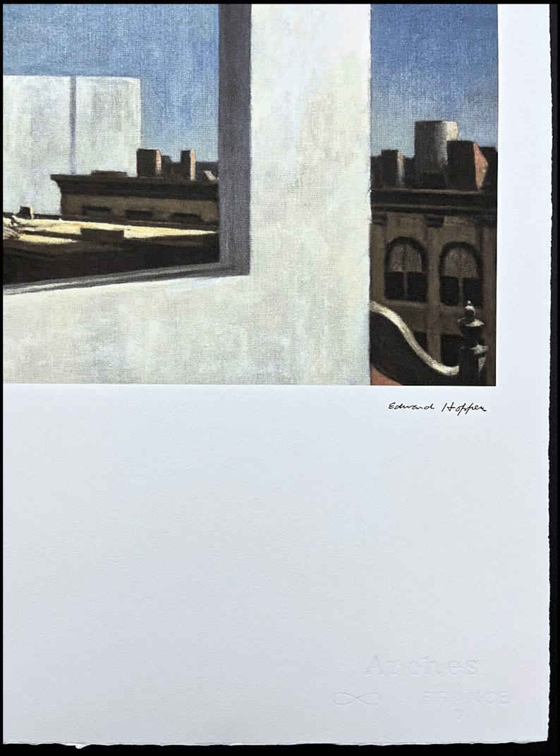 Tôt le dimanche matin, 1930 par Edward Hopper - 10 X 12 pouces (impres – Artistica Fine Art