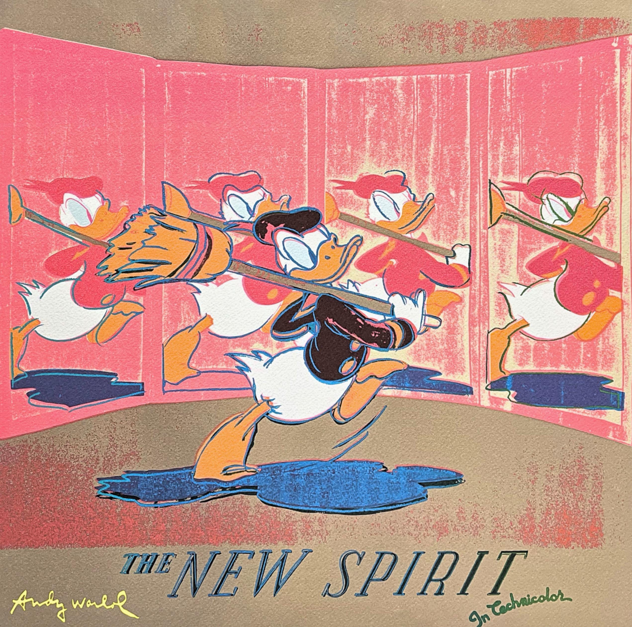 ANDY WARHOL - Donald Duck - Signed, Numbered Edition 90/500, 50 X